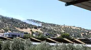 Bozdoğan’da tarım arazisinde korkutan yangın