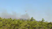 Fethiye ormanlarında gece başlayan yangın kontrol altına alınıyor