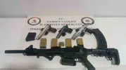 Tekkeköy’de polisten silah baskını