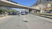 Amasya'da hatalı manevra kazaya neden oldu?