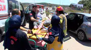 Pendik Şile Yolu üzerinde dikkatsizlik iki otomobili birbirine çarptırdı