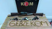Darıca’da silah kaçakçılığı operasyonu Binlerce mermi ele geçirildi