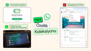 WhatsApp kullanıcılarına beklenen yeni özellikler geliyor