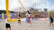 Erciyes Dağı zirvesinde plaj voleybolu heyecanı başlıyor