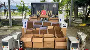 Rize genelinde büyük kaçakçılık operasyonu