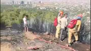 Denizli Başkarçı Dağı’nda orman yangını büyümeden söndürüldü