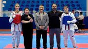 Kayseri'de gençler taekwondo minderinde buluştu