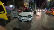 Eskişehir’de dolmuş şoförünün dikkati yola değil paraya takıldı