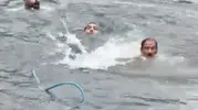 Uzungöl'de çanta peşinde korkunç olay