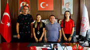 Bilecikli iki genç atlet kürsüye çıktı