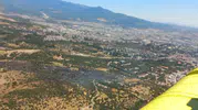 Bornova ormanlarında çıkan yangın söndürüldü