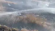 Elazığ Karakoçan’da tarım arazisinde yangın paniği
