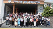 Talas Belediye Başkanı yabancı öğrencilerle bir araya geldi