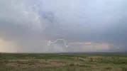 Vanlılar dün gece gökyüzünde yaşanan ışık şölenini izledi