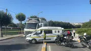 Küçükçekmece'de bir kadın kamyonun altında kalarak can verdi