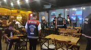 Bursa Nilüfer'de polis denetimi 8 aranan şüpheli yakalandı