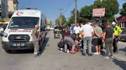Çerkezköy’de iki motosiklet çarpıştı Bir sürücü yola savruldu
