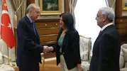 Cumhurbaşkanı Erdoğan ve DEM Parti heyetinden kritik zirve