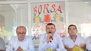 Üzüm üreticisinin derdini dinledi Taban fiyat olmazsa olmaz