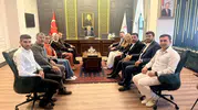 AK Parti Edremit İlçe Teşkilatı’ndan Kaymakam Engin’e ziyaret