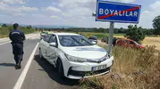 Daday yolunda traktör kazası İki kişi yaralandı