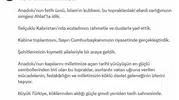 Bakan Kacır Ahlat'ta Türk Milleti Yine İnsanlığın Sancaktarı