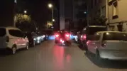 Eskişehir’de ani fren kazası kamerada