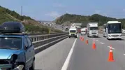 Kuzey Marmara Otoyolu’nda korkutan otobüs kazası