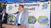 İznik’in bereketli toprakları maviyemiş hasadını kutladı