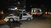 Ünye sahil yolunda üç araç birbirine girdi