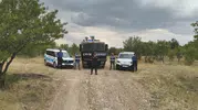 Kırşehir polisi orman yangınlarını önlemek için devriyeye çıktı