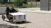 Çarşamba'da hurda malzemelerden elektrikli araç Öğrencilerden geri dönüşüm hamlesi
