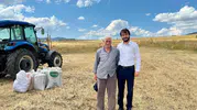 Müftü tarlada çiftçilerle buluştu, bereketli sezon diledi
