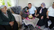 Kastamonu'da bir asırlık ömür davul zurnayla kutlandı