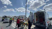 Çorlu trafiğinde hatalı dönüş 4 kişiyi hastanelik etti