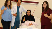 7 kez başarısız olmuşlardı 13 yıllık bebek hasreti bitti