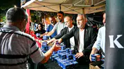 Ulu Cami'de kandil coşkusu Biba vatandaşlarla buluştu
