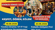 Aydınlı çocuklar için dört günlük eğlence ve gelişim programı başlıyor