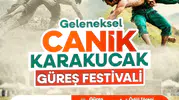 Samsun Canik er meydanında pehlivanları ağırlıyor