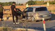 Eskişehir Alpu yolunda kavşak kazası 3 kişi yaralandı