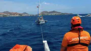 Bodrum açıklarında mahsur kalan 10 kişi güvenli limana çekildi