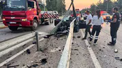 Isparta yolunda direksiyon hakimiyetini kaybeden sürücü hayatını kaybetti
