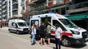 Sinop merkezde iki motosikletin çarpıştığı kazada üç kişi yaralandı