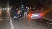 Bursa yolunda zincirleme kaza Sürücü ağaca çarparak durabildi