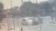 Çorlu'da ters yön kazası kameraya yansıdı