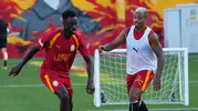 Batrakov'un Galatasaray'da ilk günü Sahada üç takımlı turnuva