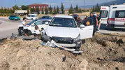 Safranbolu yolunda sabah saatlerinde feci kaza