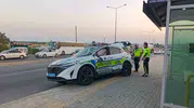 Silifke’de trafik ışıklarında zincirleme kaza