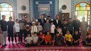 Kaymakam Ahat köydeki yaz kurslarını denetledi
