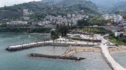 Ordu sahiline gökdelen yerine kumsal geldi